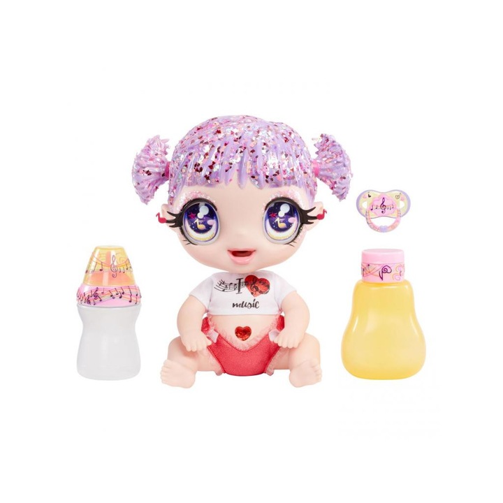 MGA 1580188 Glitter Babyz Pop sorozat 2 - Melody Highnote