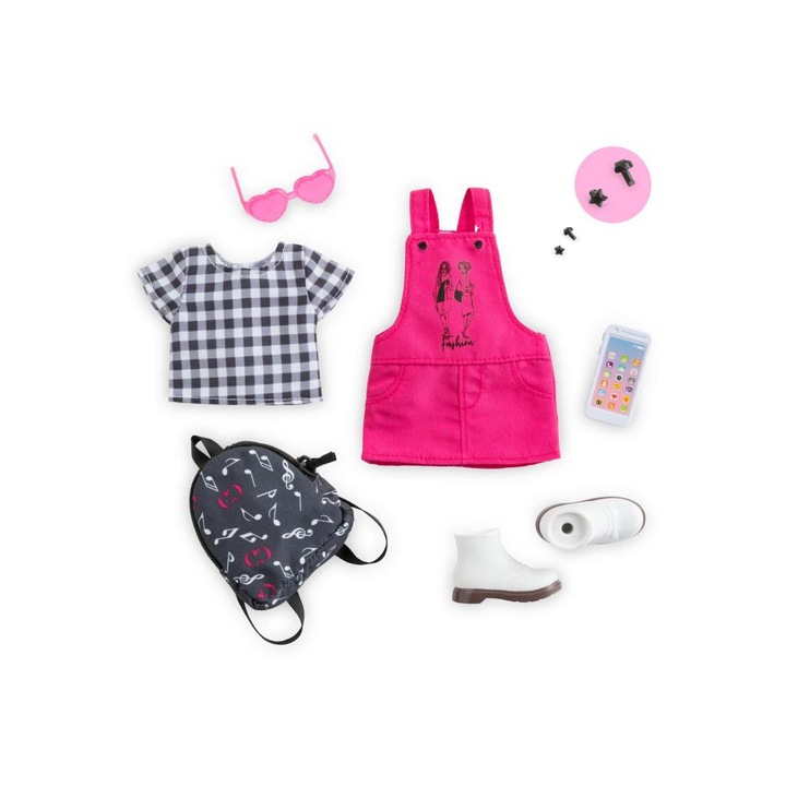 Corolle 3610023 Corolle Girls - Zene & divat babaruha és kiegészítő szett