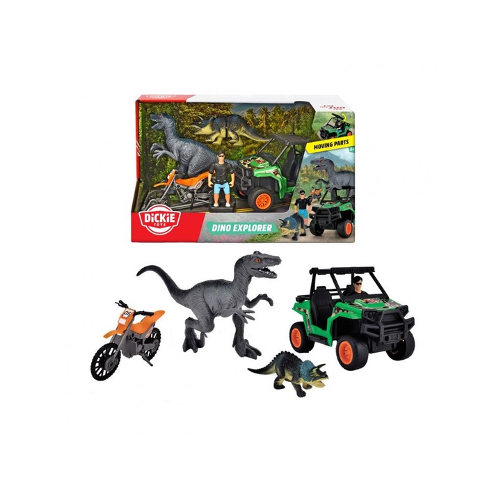 Simba 3084720 Dickie Dinoszaurusz felderítő játékkészlet