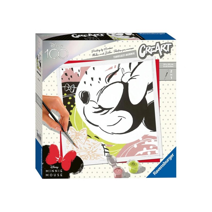 Картина по номера, Ravensburger, 100 години Мини Маус