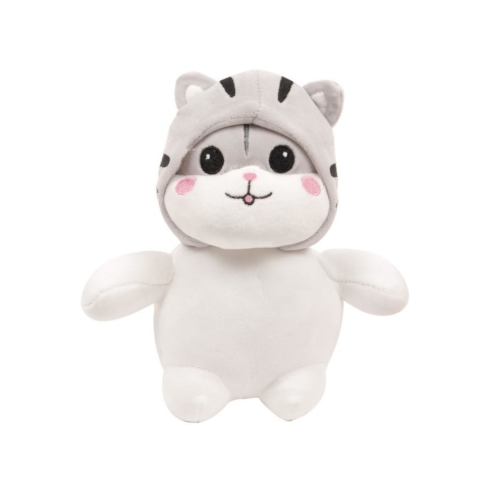 MTS 5887732 Plüss sapkás cica, 25 cm - többfajta