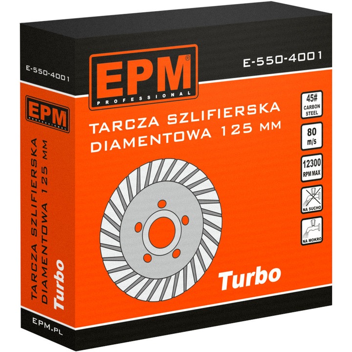 Polírozó korong, Epm, Orange