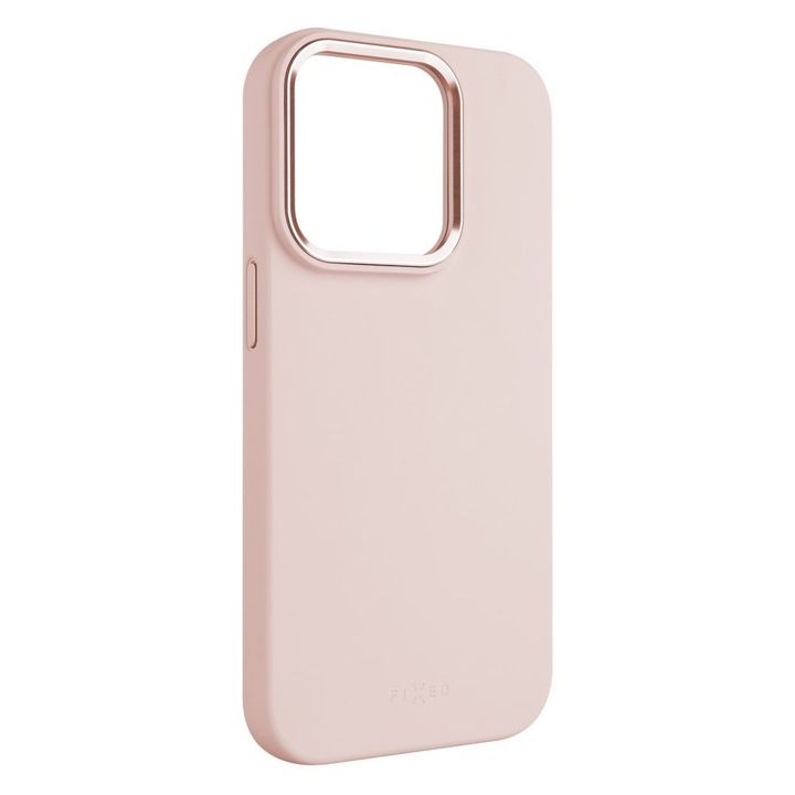 FIXED MagFlow telefontok MagSafe kompatibilis Apple iPhone 15-höz, pink, 224740, Mobiltelefon tok