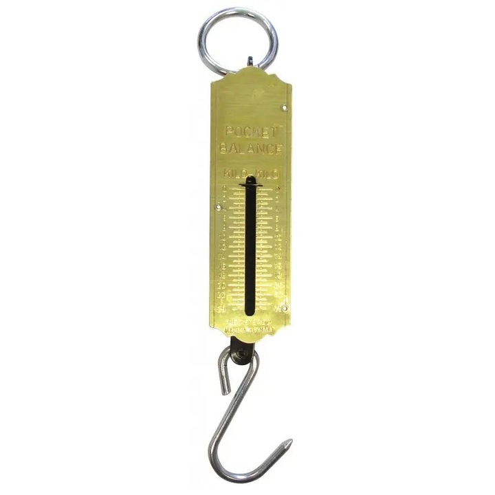 Cantar cu arc, 25kg, Otel, Auriu
