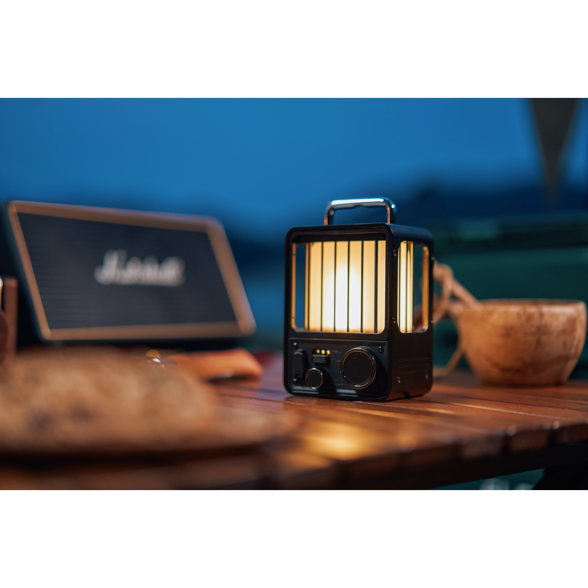 Felinar camping Flextail Villa Lantern, vintage, LED, baterie 4000