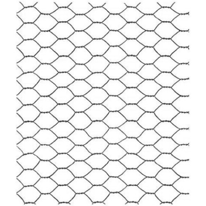 Plasa hexagonala zincata, UN, 100 cm, 25 mm