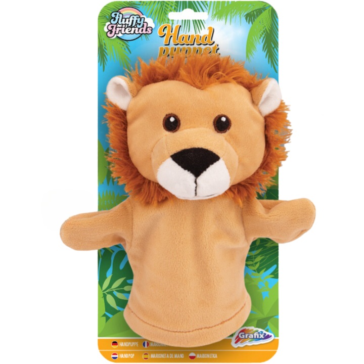 Papusa de mana Leu curajos Grafix