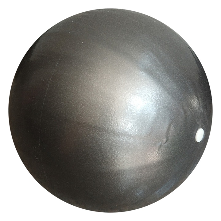 Топка за пилатес, мини, фитнес, сива