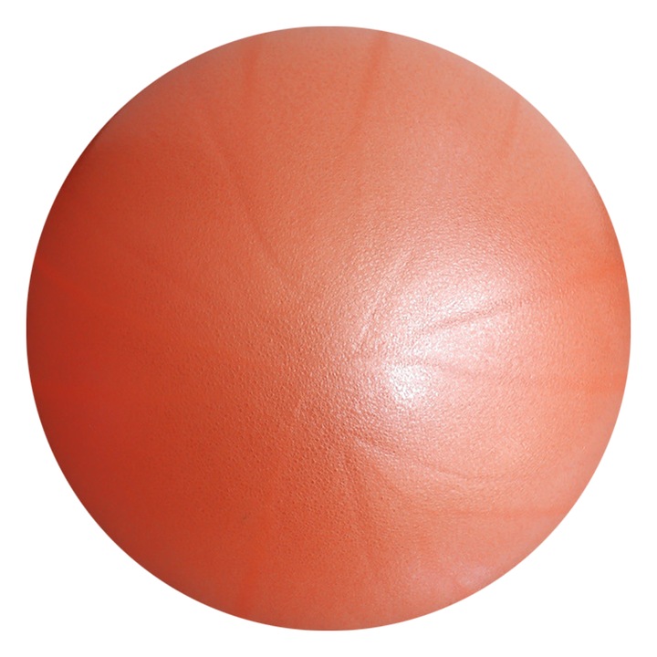 Фитнес топка за Пилатес, оранжева, мини, за тренировка