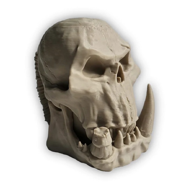 Adagtartó, Orc Skull, csontfehér