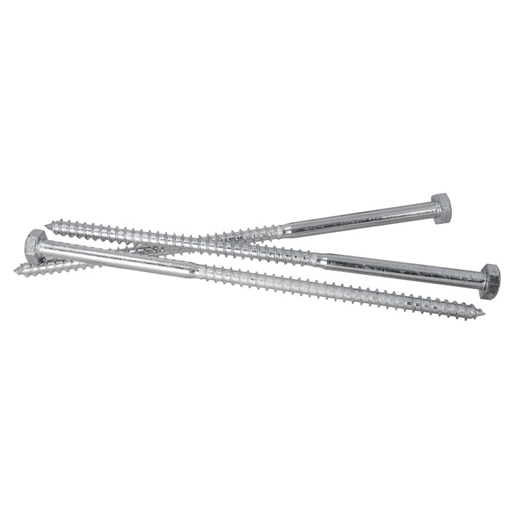 Facsavar hatszögletű fejjel, Grot, horganyzott, 6 x 80 mm, 79 db