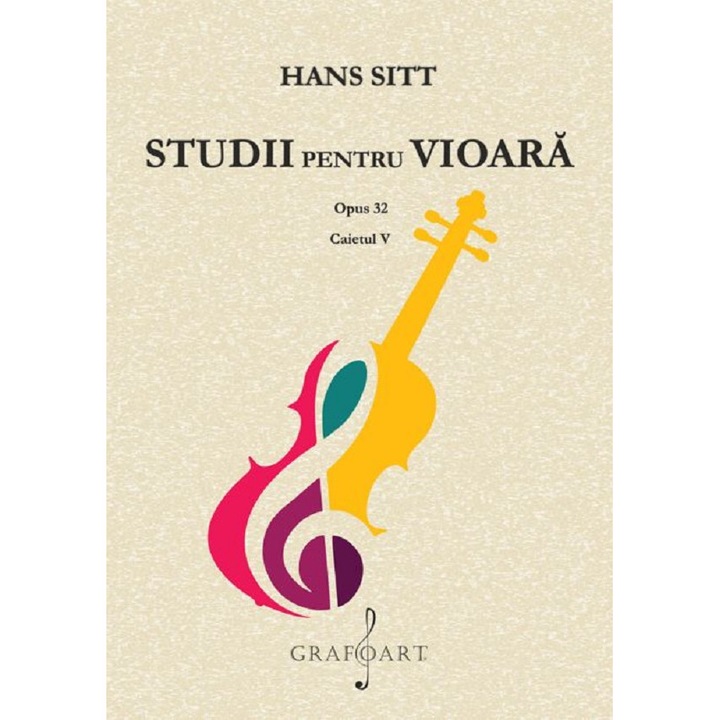 Studii Pentru Vioara. Opus 32. Caietul V - Hans Sitt