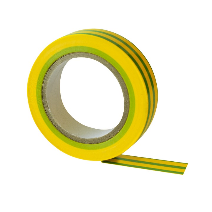 EPM szigetelőszalag, 15mm x 10m, zöld, PVC