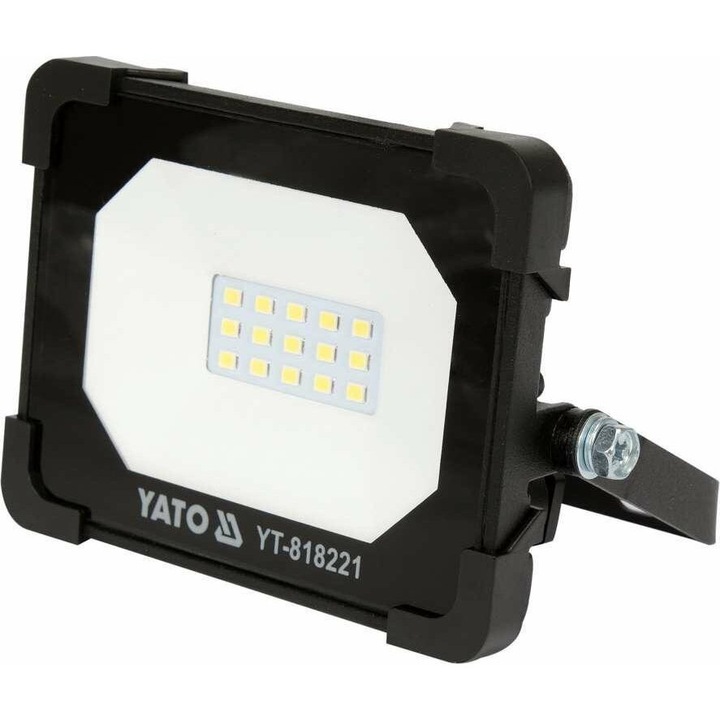 Reflector LED Yato, 10W, 950 lm, Negru