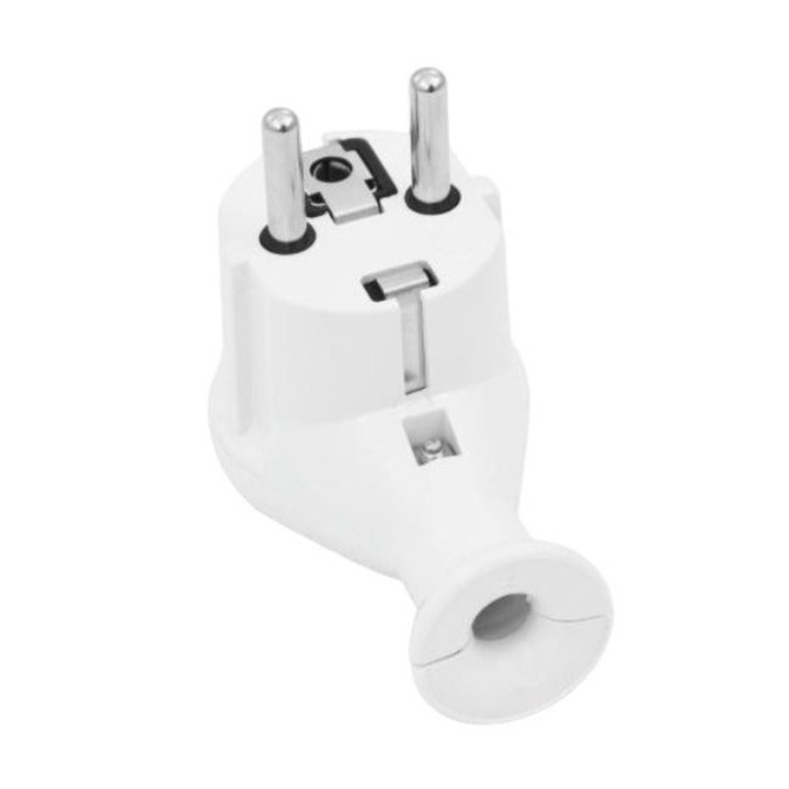 Priza demontabila Schuko, Volteo, 2P+Z, 16A, 250V, Alb