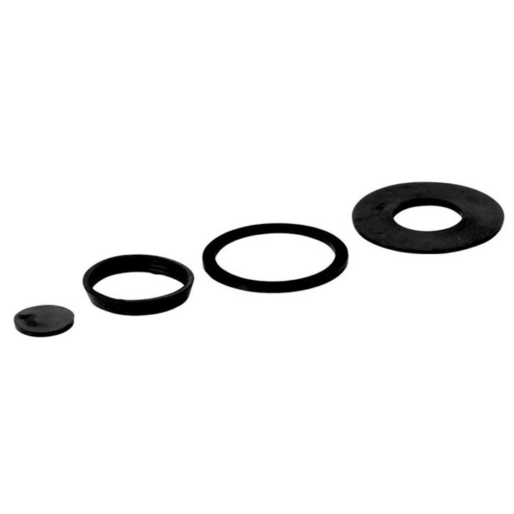 Kit 4 garnituri reparatie bideuri, Negru