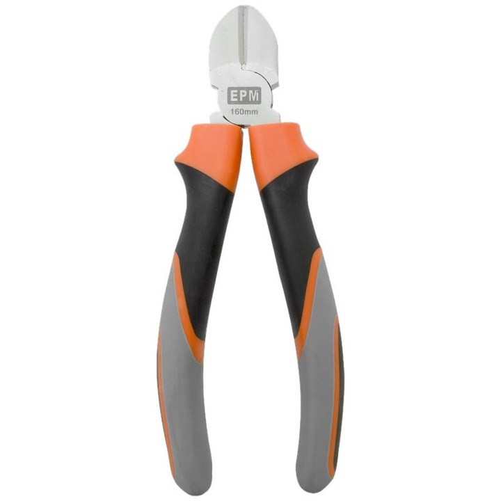 КЛЕЩИ СТРАНИЧНИ, EPM, 160 mm, оранжеви