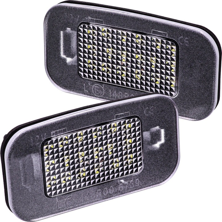 Комплект от 2 LED лампи за номера за Lexus IS от 2013-2020 г., Lexus GS от 2012-2020 г., Lexus RC от 2015 г.