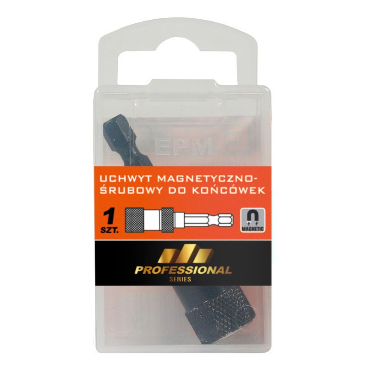 Bit magnetic, EPM, 1/4", Metal, Negru
