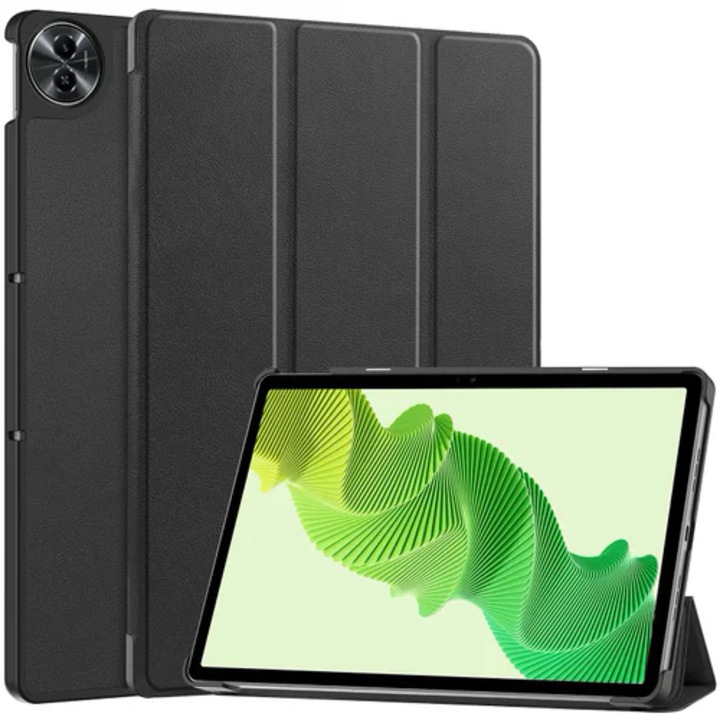 Ultra Slim tok, Revomag, Realme Pad 2 11,5" (2023), Smart Cover, fekete