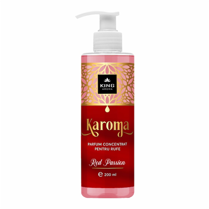Концентриран парфюм за пране, KAROMA, Red Passion, 200 мл