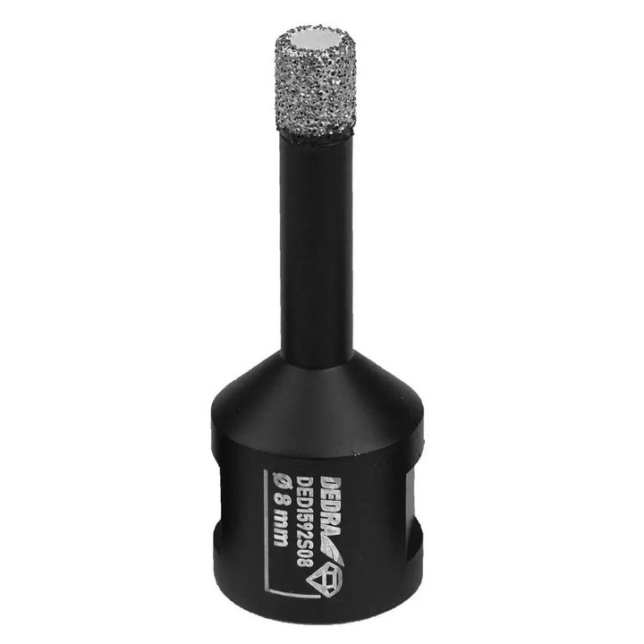 Dedra vákuumforrasztott gyémánt koronafúró 8 mm