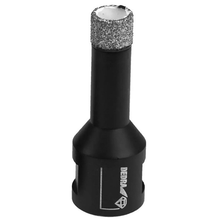 Carota diamantata, Dedra, 14 mm, Negru