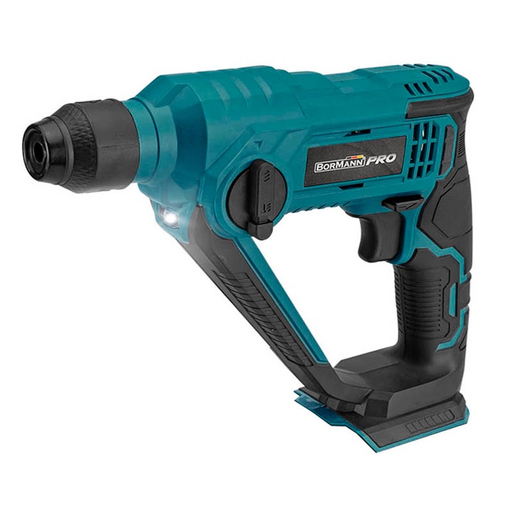 Ciocan rotopercutor, Bormann Pro, SDS Plus, 20V, Li-Ion, Negru/Albastru