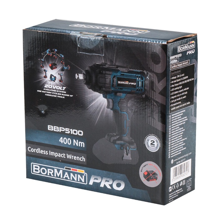 CHEIE CU IMPACT, BORMANN PRO, 20V, Li-Ion, 100-400Nm
