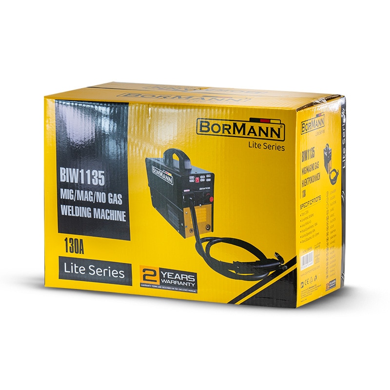 MASINA DE SUDURA, BORMANN, MIG/MAG 130A, FARA GAZ, 450gr/1000gr (0.8-0 ...