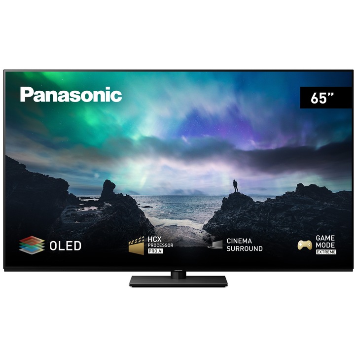 Televizor Panasonic OLED TX-65LZ800E, 164 cm, Smart, 4K Ultra HD, 100 Hz, Clasa G