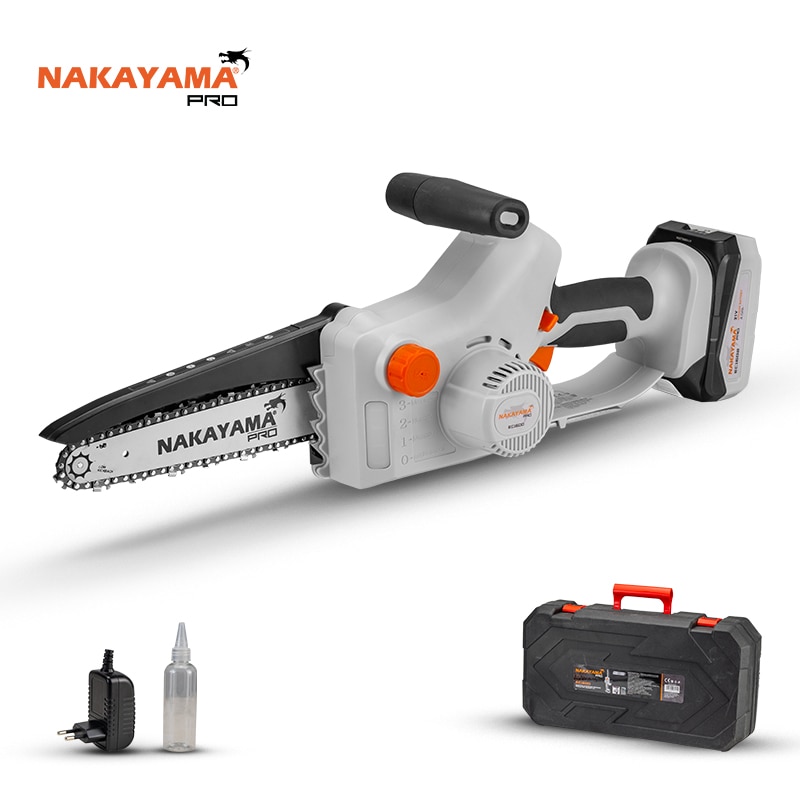 Mini fierastrau cu lant, Nakayama Pro, 21V, 1500gr, 20cm, 15m/s