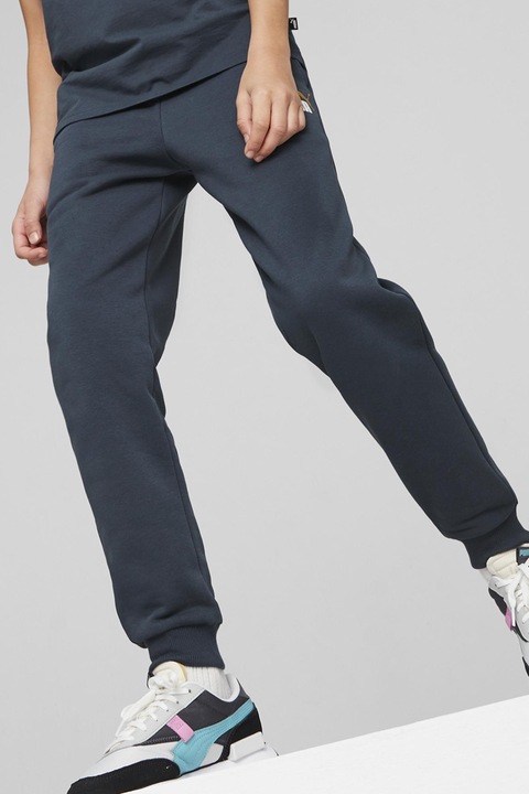 Puma, Спортен панталон Essentials със скосени джобове, Тъмносин