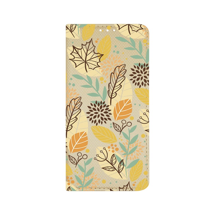 Husa BestCase® Tip Carte, Flip Cover, Compatibila Cu Samsung Galaxy A14 5G / 4G, Autumn, Inchidere Magnetica, Buzunar Card, FLG 109