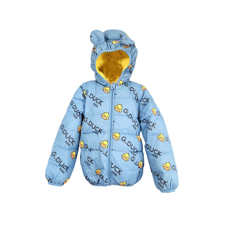 Geaca primavara copii, model Duck, Albastru