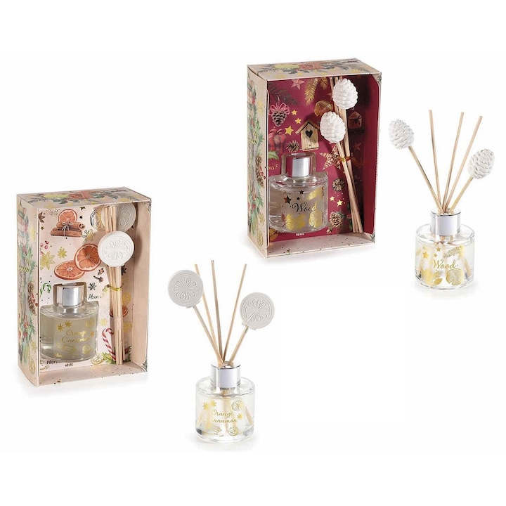 Set 4 parfumuri ambientale Craciun 10x5.5x15 cm