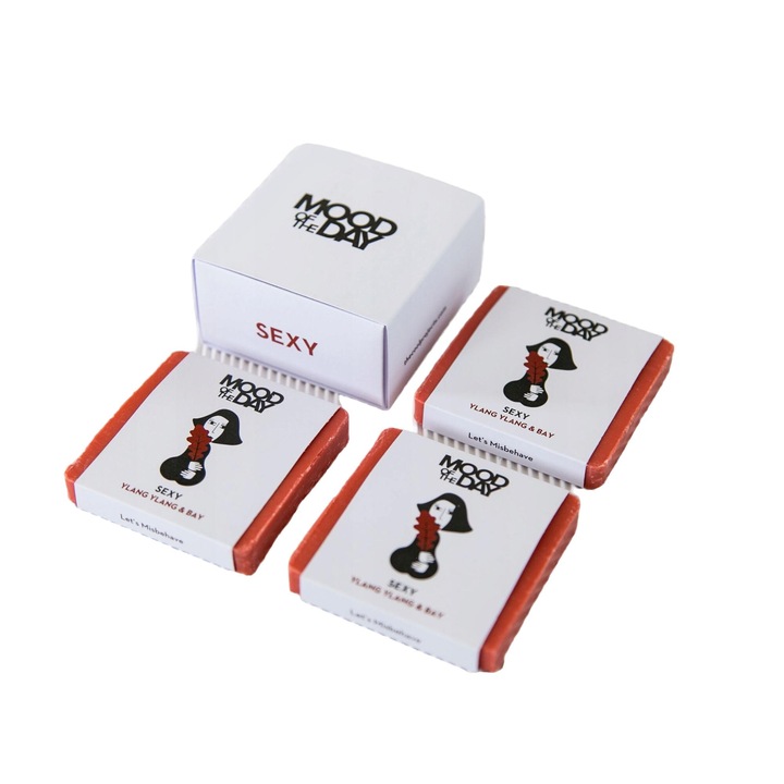 Комплект от 3 натурални сапуна със зехтин, иланг иланг и аромат на дафин, по 60гр, Гърция