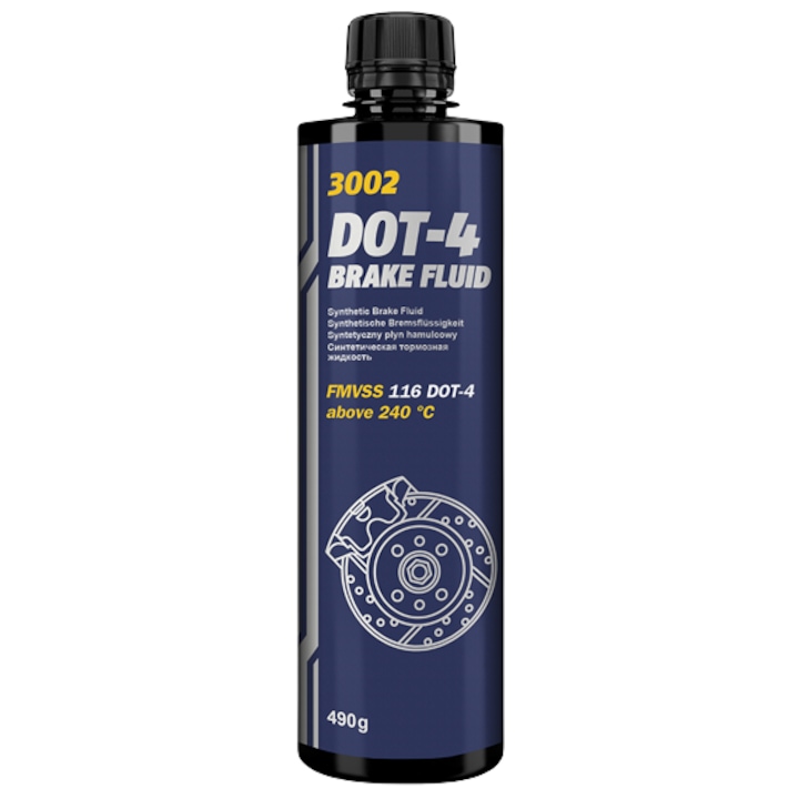 Lichid de frana MANNOL DOT 4, volum 0.5 litri