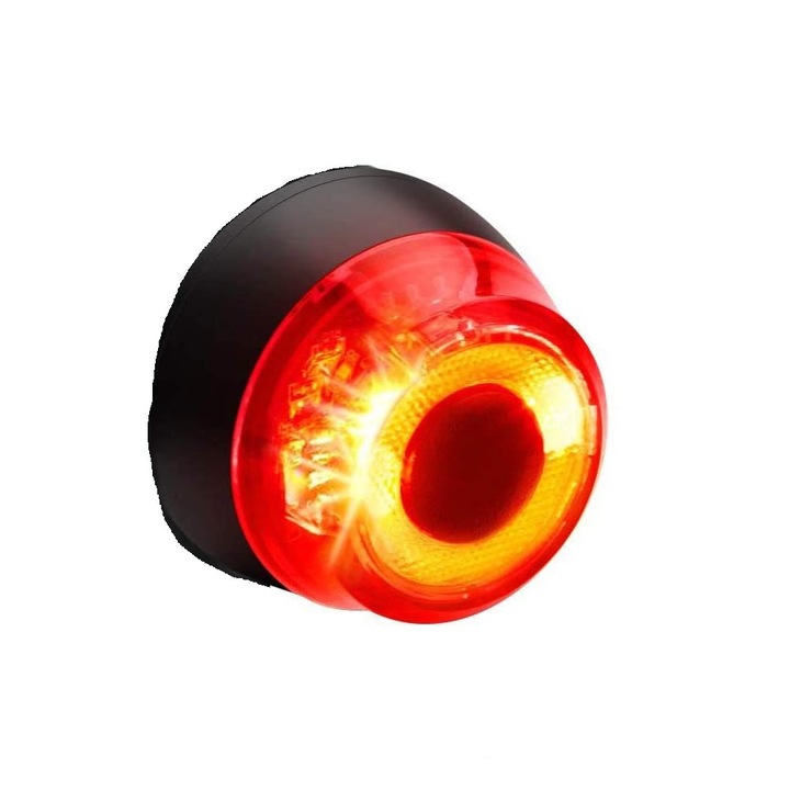 Kerékpár féklámpa, vízálló, led, usb-n tölthető, 60 Lm