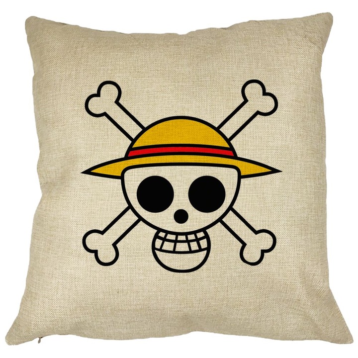 Egyrészes díszpárna, 40x40 cm, levehető huzat, fújtató