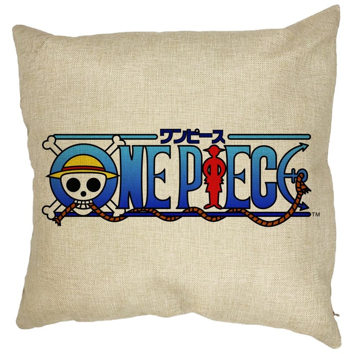 Dekoratív párna egy darabbal, 40x40 cm, levehető huzat, fújtató