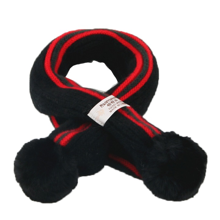 Esarfa copii, calduroasa, multicolora, 30x150cm