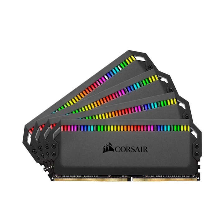 128GB 3200MHz DDR4 RAM Corsair Dominator Platinum RGB (4x32GB) (CMT128GX4M4E3200C16) (CMT128GX4M4E3200C16)