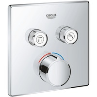 Unitate control Grohe Smartcontrol 29148000, 1/2'', 2 iesiri, necesita set fixare, crom