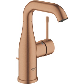 Baterie lavoar Grohe Essence 23462DL1, 3/8'', marimea M, pivotanta, ventil cu tija, mat, cupru
