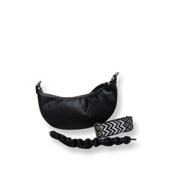 Geanta de mana Moranti Banana, Piele naturalaqwdsaxz
