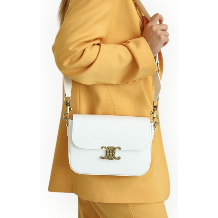 Geanta de mana Moranti Armonia, Piele naturala