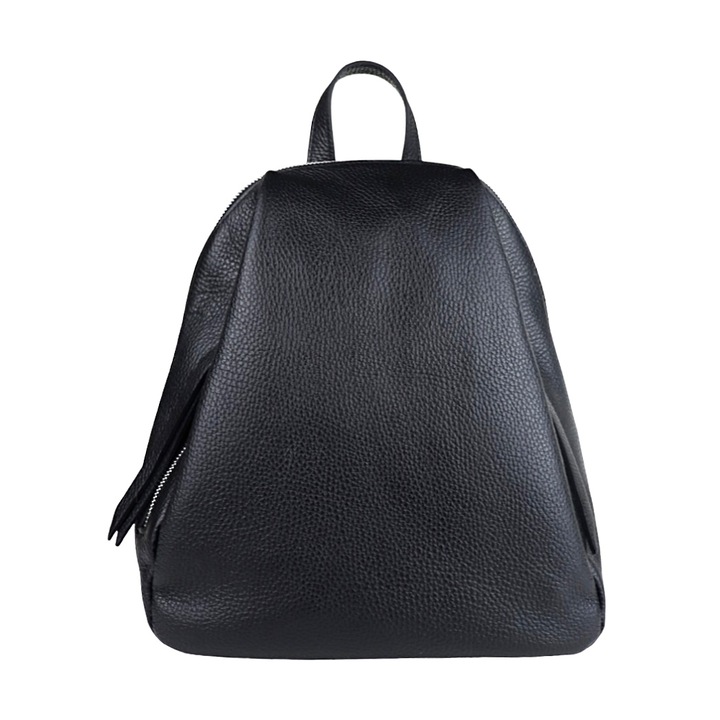 Дамска раница Moranti Естествена кожа Черна