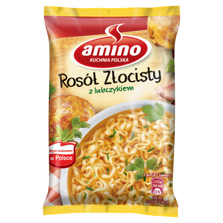 Supa instanta cu leustean, Amino, 57 G