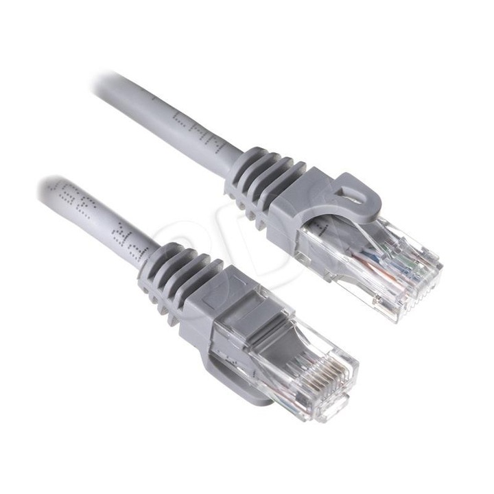 Пач кабел Utp A-Lan Kku6Sza0.5 Rj45 - Rj45, Сив